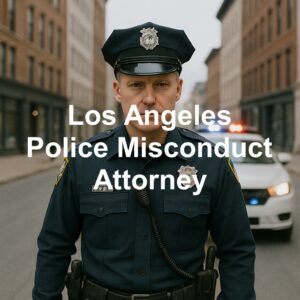 Los Angeles police misconduct attorney