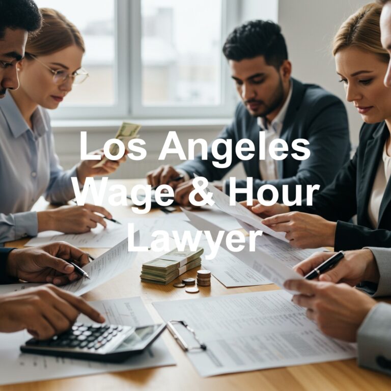 Los Angeles Wage & Hour Attorneys | FREE Consultation