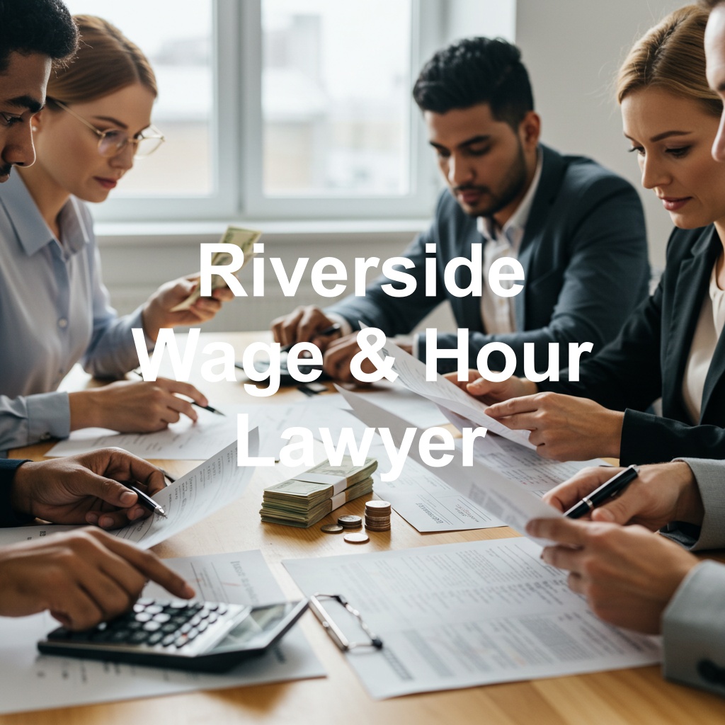 Riverside Wage & Hour Attorneys | FREE Consultation